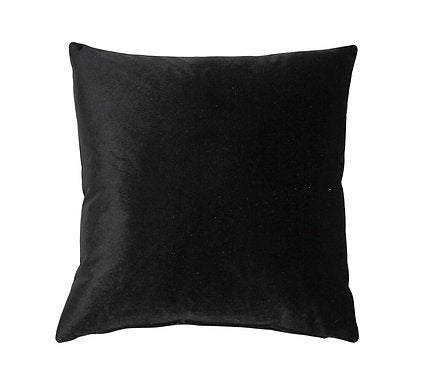 Black Velvet Pillow