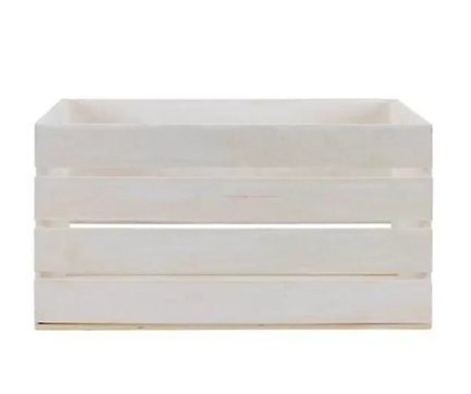 White Wooden Crates