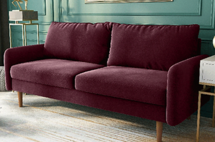 Bonnie Velvet Sofa