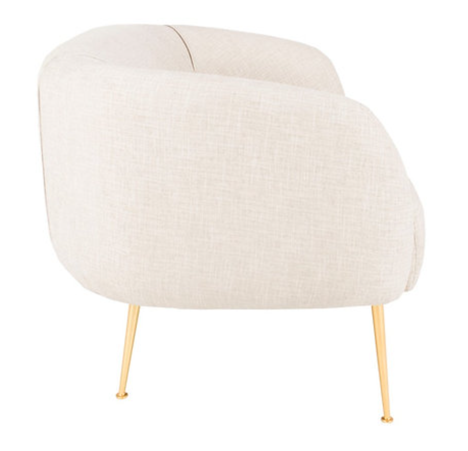 Esme Oatmeal Loveseat