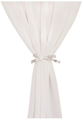 Chiffon Table Runner, Ivory