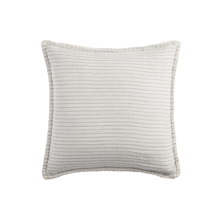 Gray Woven Pillow