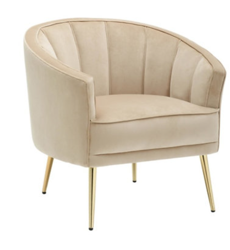 Booker Champagne Chair