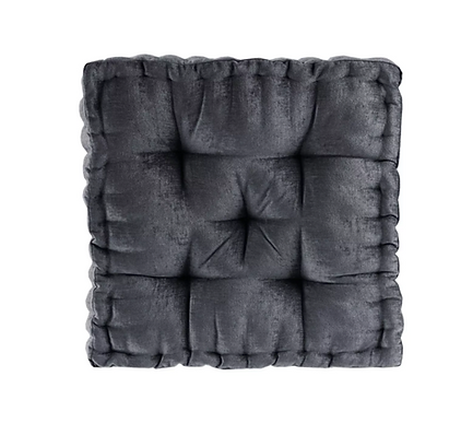 Charcoal Floor Pillow