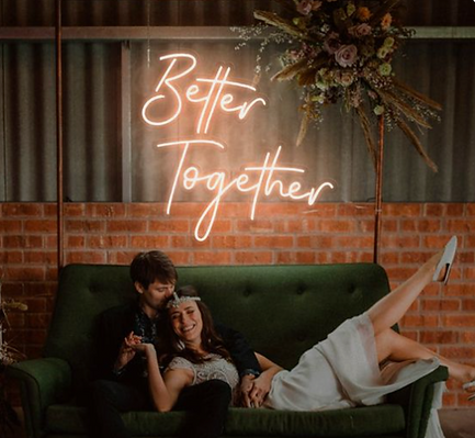 Better Together Neon Sign