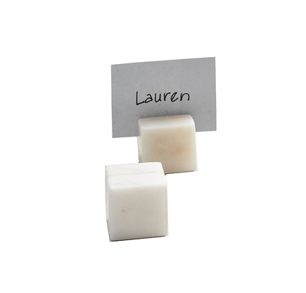 Marble Place Card Holder