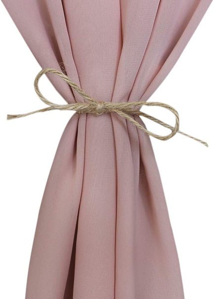 Chiffon Table Runner, Dusty Rose