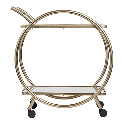 Gold Bar Cart