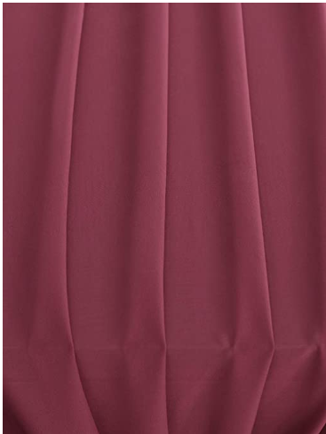 Chiffon Table Runner, Berry