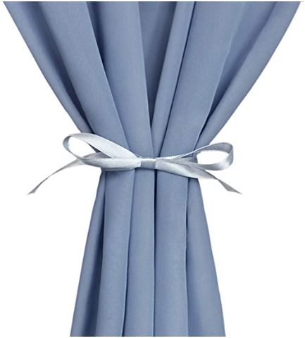 Chiffon Table Runner, Dusty Blue