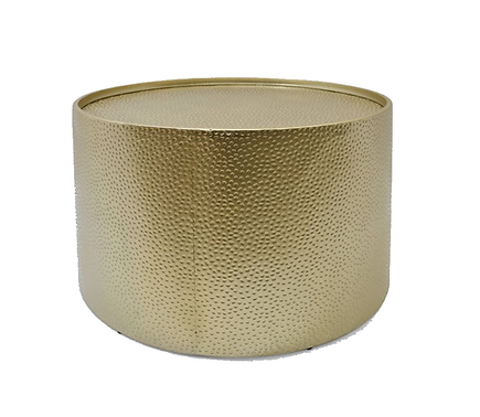 Gold Drum Coffee Table