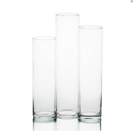 Glass Cylinder Vases