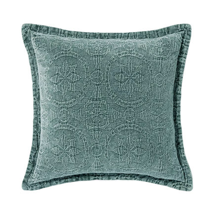 Chenille Medallion Pillow