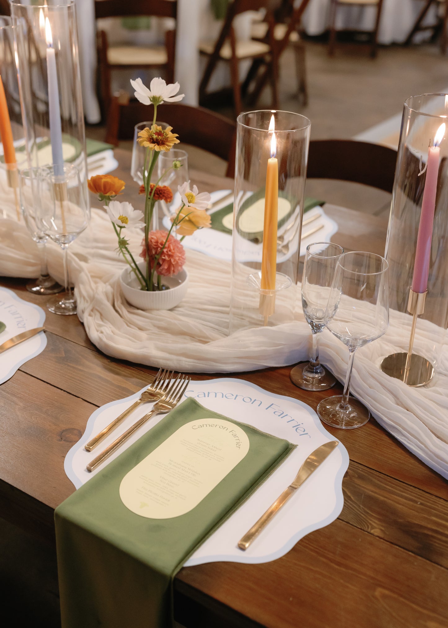 Hurricane Chimney Vases