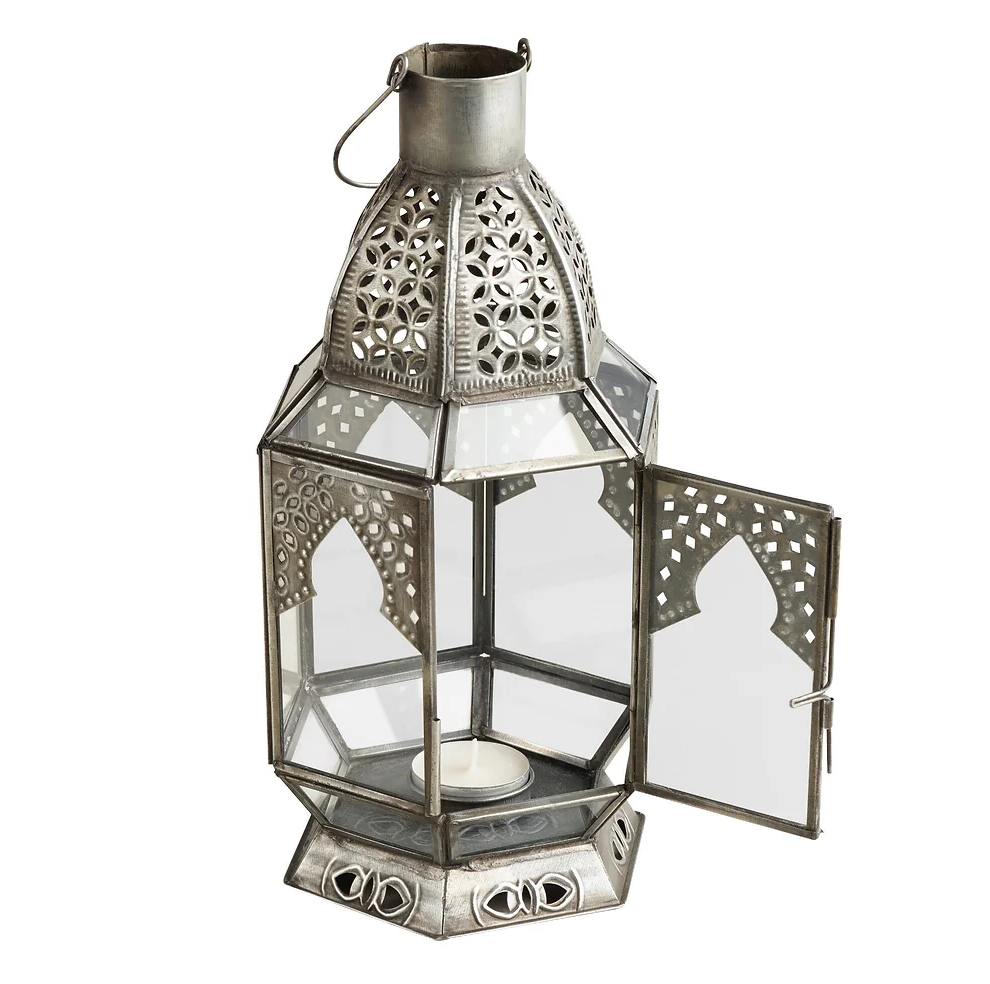 Zinc Moroccan Lantern