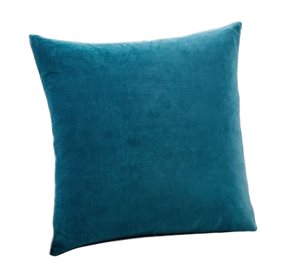 Teal Velvet Pillow