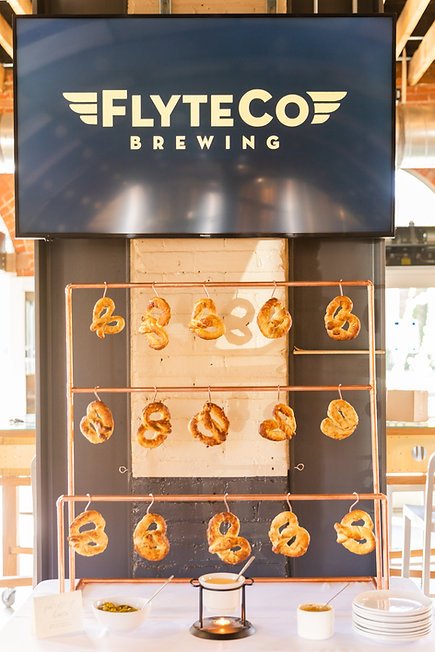 Copper Pretzel Display