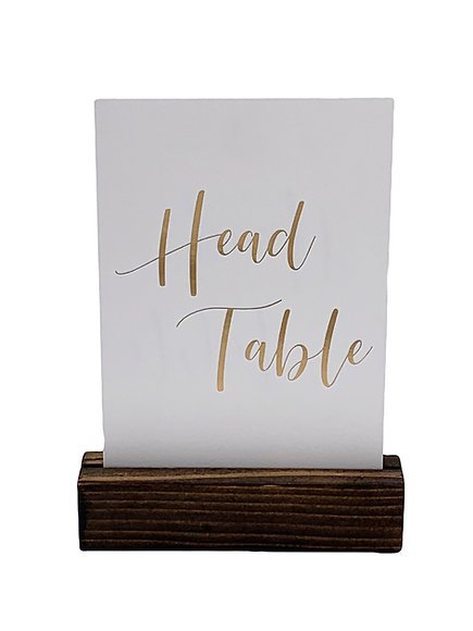 Gold Foil Table Numbers