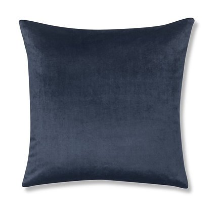 Navy Velvet Pillow