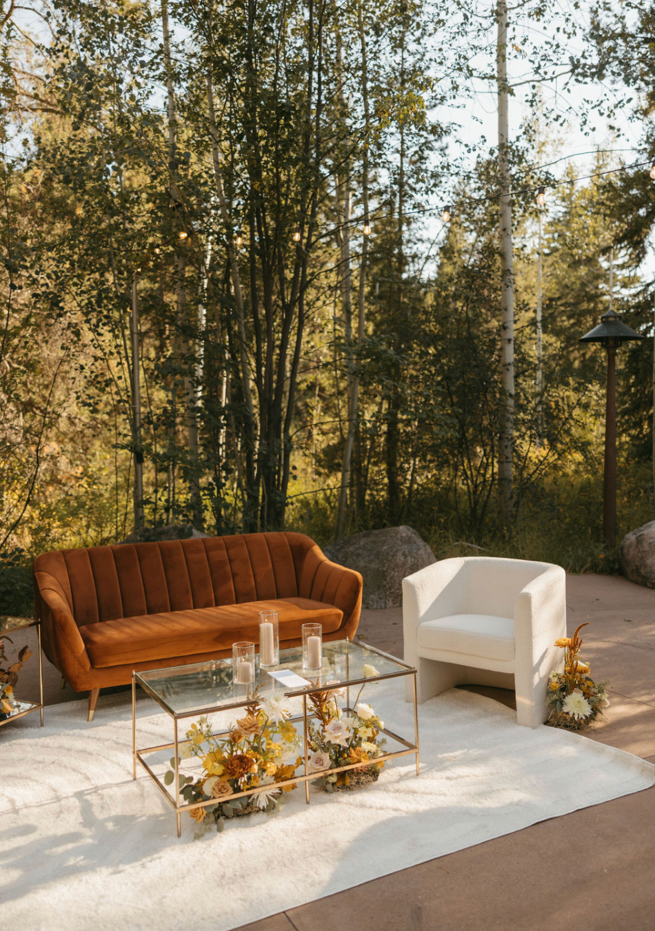 Nerina Velvet Sofa