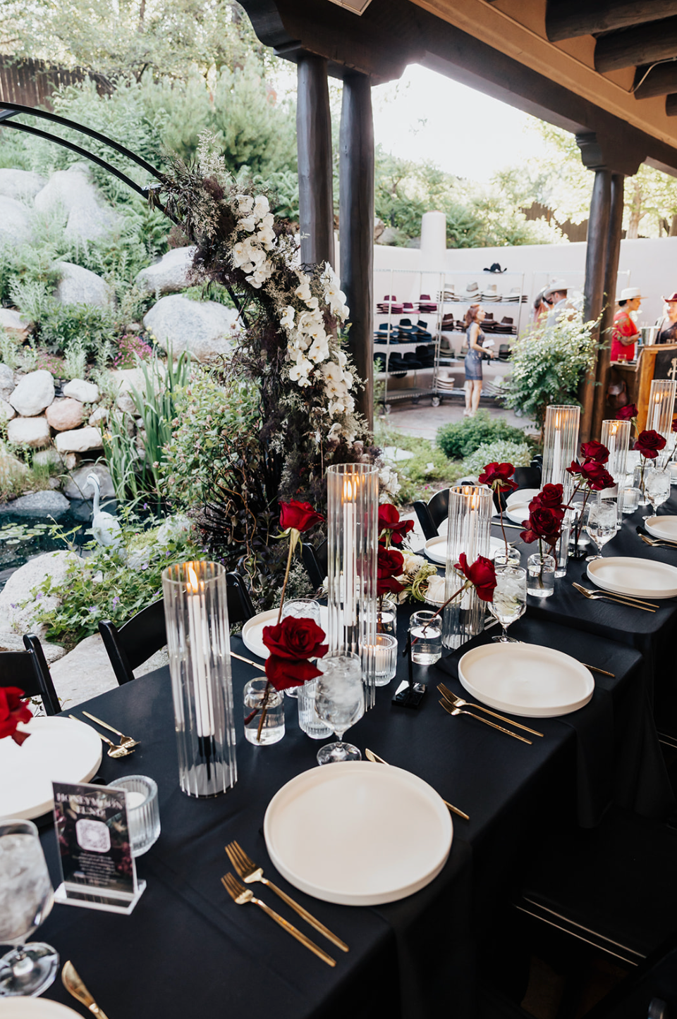 Fluted Hurricane Chimney Vases