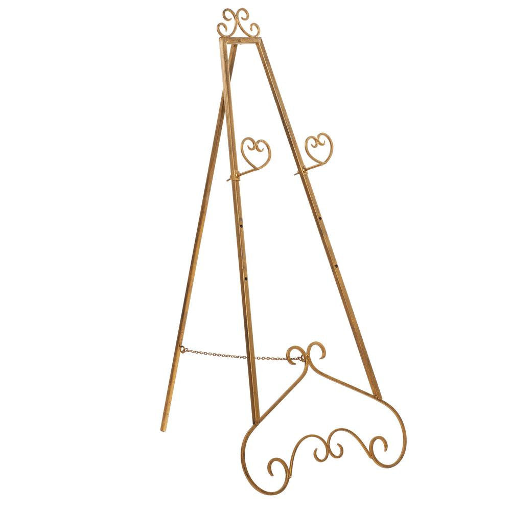 Gold Metal Easel