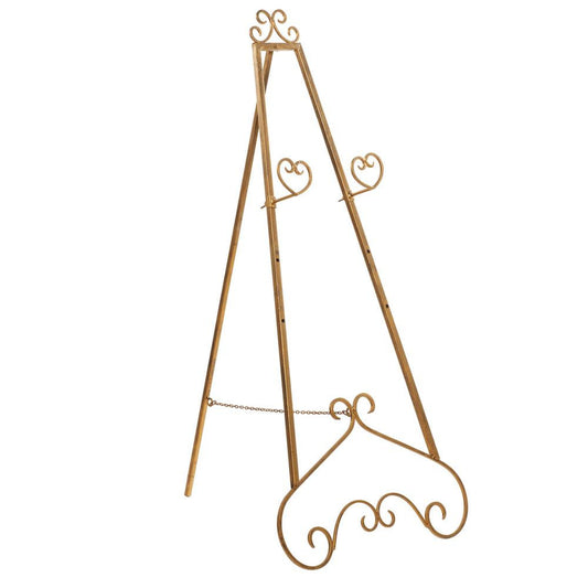 Gold Metal Easel